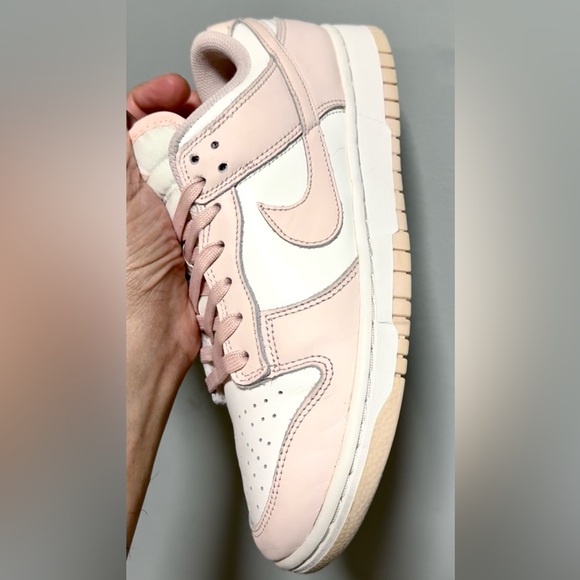 Women's Pink and White Sneakers - Picture 1 of 3